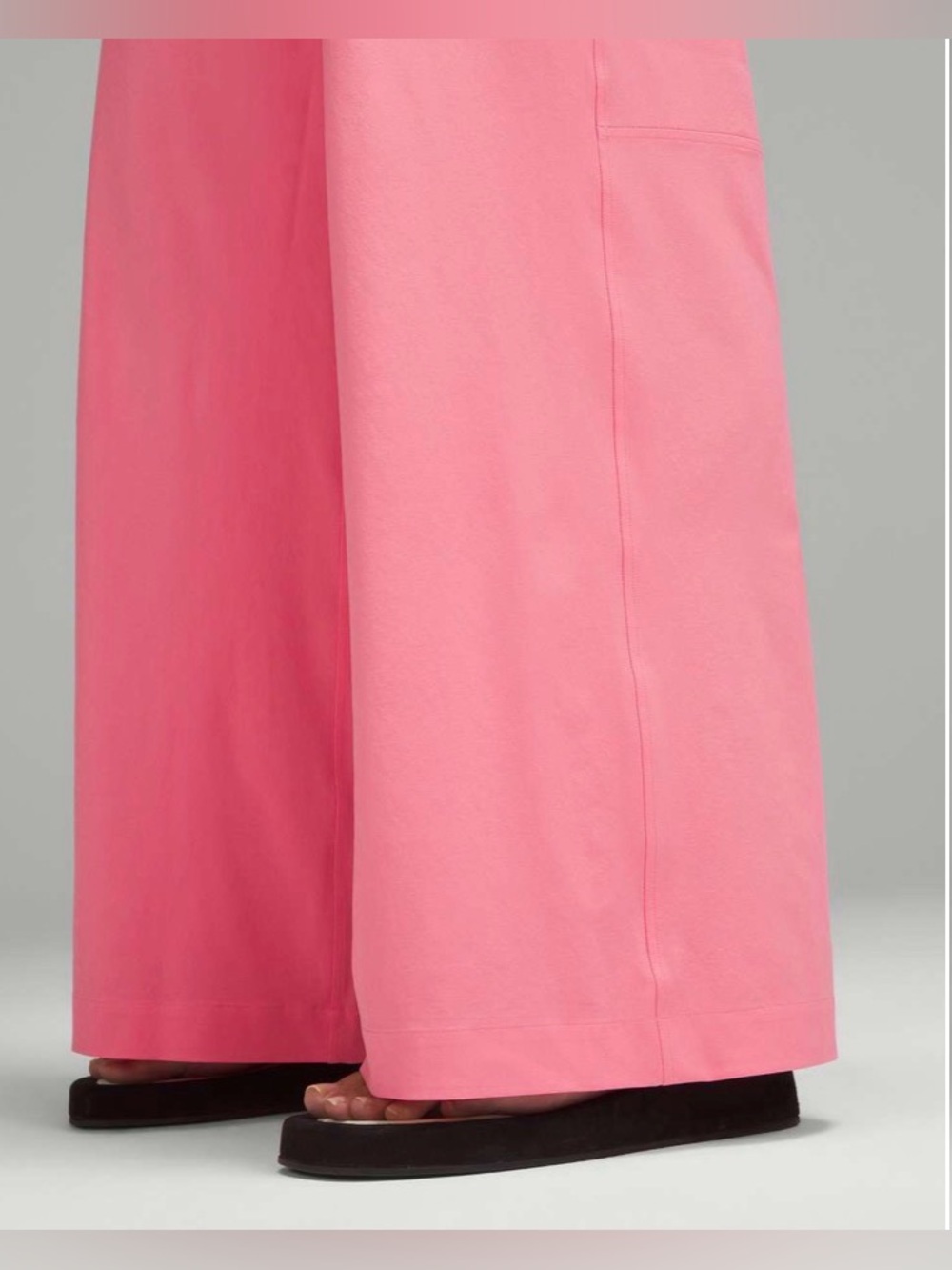NWOT New Lululemon Swift Mid-Rise Wide-Leg Pant Sakura Pink - Picture 3 of 8